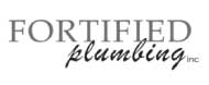 Fortified plumbing logo